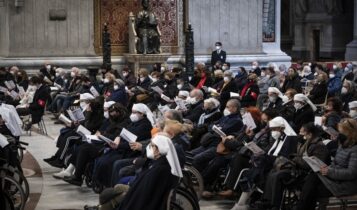 Messa del malato, San Pietro, 11 febbraio 2022