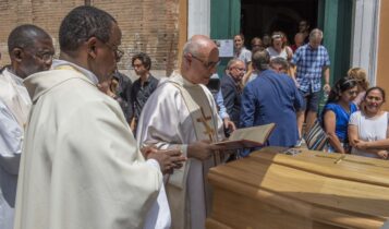 funerali padre Angelo Benolli, 20 luglio 2023