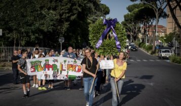 manifestazione per salvare il parco di centocelle, 9 luglio 2023