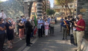 commemorazione don pietro occelli, piazzale caduti della montagnola, 9 settembre 2021