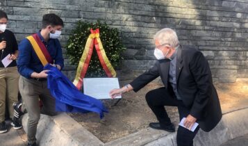 commemorazione don pietro occelli, piazzale caduti della montagnola, 9 settembre 2021