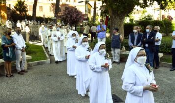 Messa per i 200 anni delle Suore Ospedaliere della Misericordia, ospedale San Giovanni, 2 luglio 2021